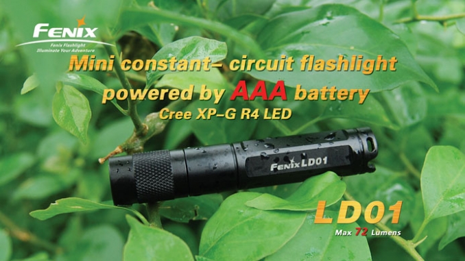 Fenix Elemlámpa LD01