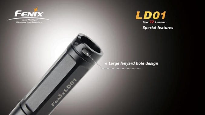 Fenix Elemlámpa LD01