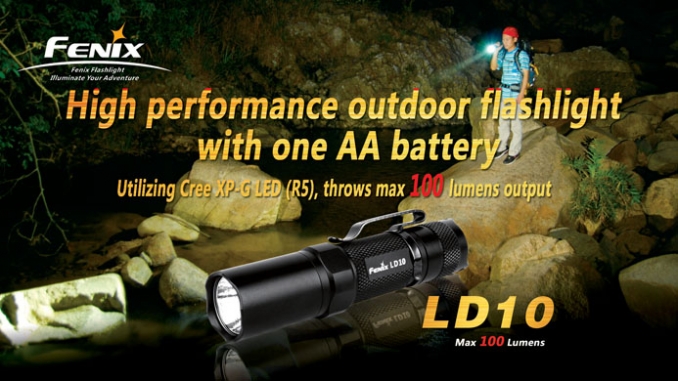 Fenix Elemlámpa LD10 R5