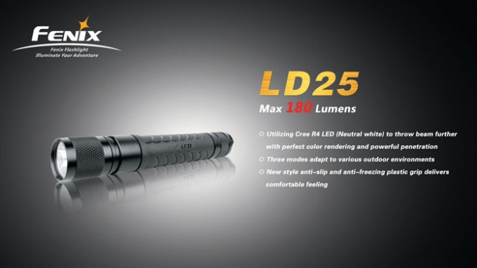 Fenix Elemlámpa LD25