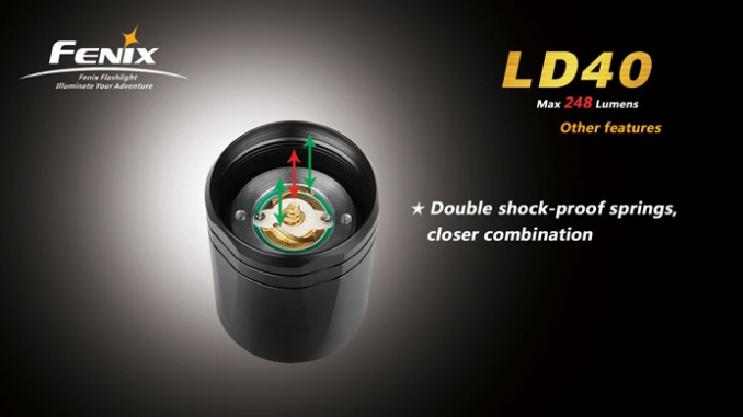 Fenix Elemlámpa LD40