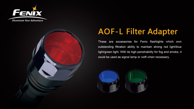 Fenix Light Kellék Szűrő Kék AOF-LB