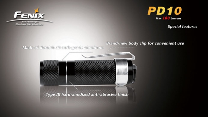 Fenix Elemlámpa PD10