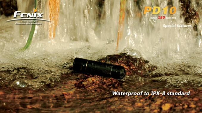 Fenix Elemlámpa PD10