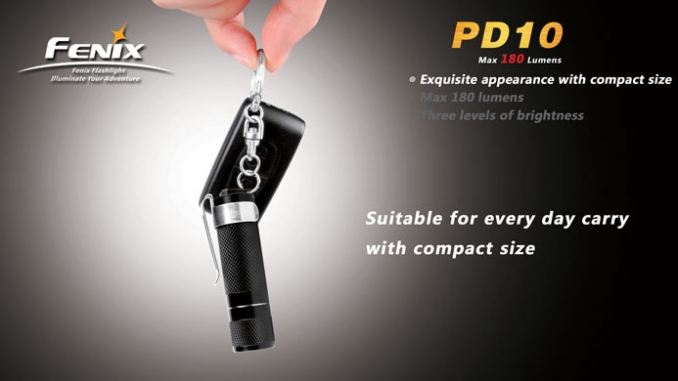 Fenix Elemlámpa PD10