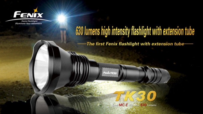 Fenix Elemlámpa TK30