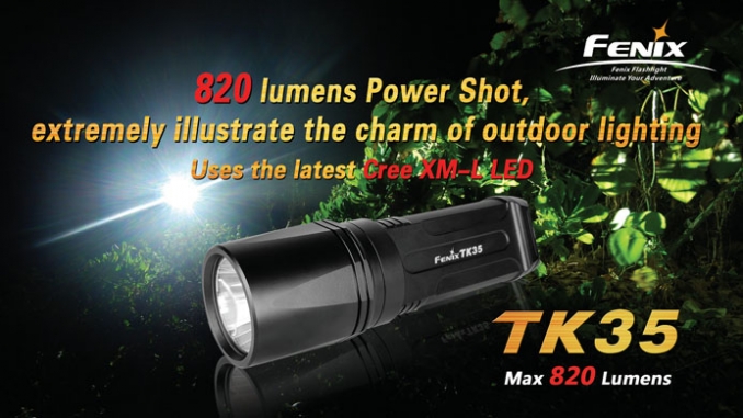 Fenix Elemlámpa TK35