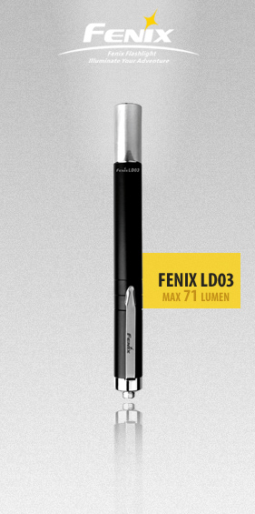 Fenix Elemlámpa LD03